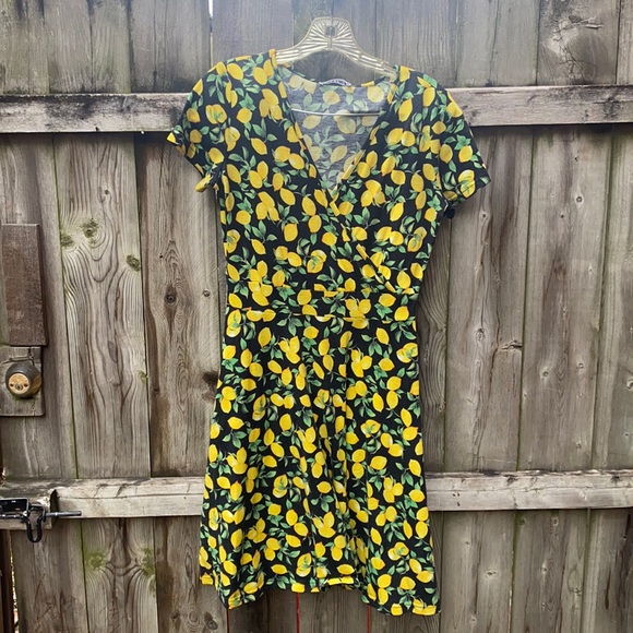 MS Basic lemon dress sz. M - Picture 1 of 4